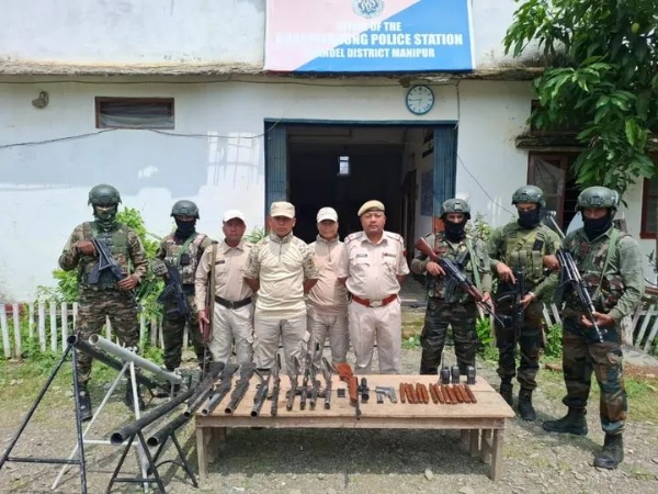 Image Related to the Manipur Police operations.