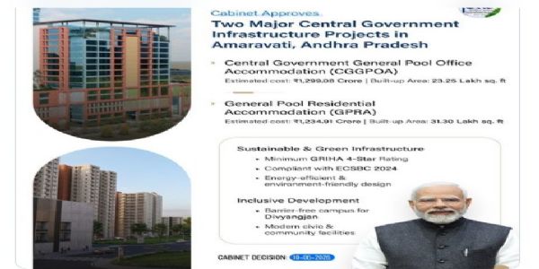 Cabinet Approves Two Major Infrastructure Projects in Amaravati