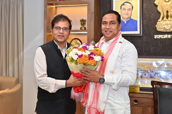 Assam Finance Minister Jayanta Malla Barua, shortly after assuming charge.