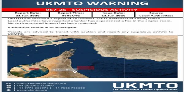 Amid US-Iran Conflict, Commercial Vessel Attacked Near Oman; All 20 Indian Crew Members Safe