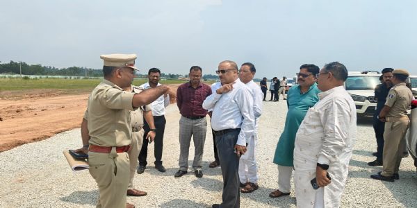 DGP Reviews Security Arrangements Ahead of President Droupadi Murmu’s Mayurbhanj Visit
