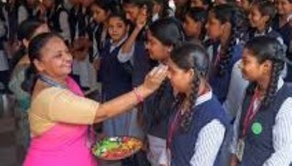 Summer vacation ends across the state, children welcomed with tilak as schools reopen,