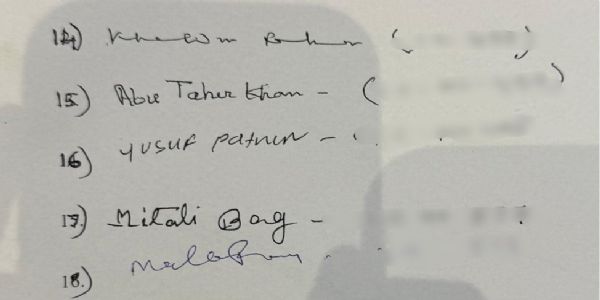 Alleged Signatures of 19 TMC MPs Surface, Speculation Grows Over Separate Parliamentary Bloc
