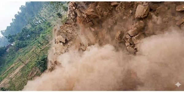 Jammu-Poonch Highway Blocked After Heavy Landslide In Surankote