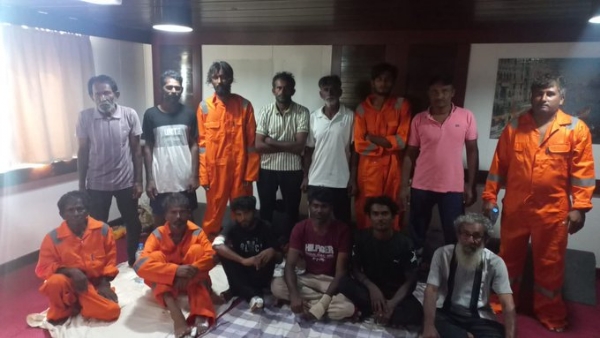 MSV Virat Crew Rescued