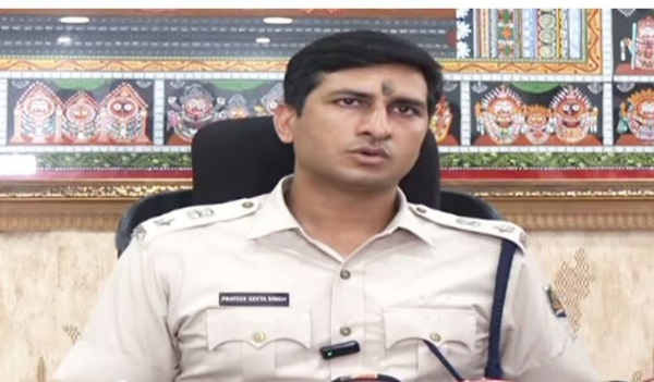Puri Superintendent of Police Prateek Singh