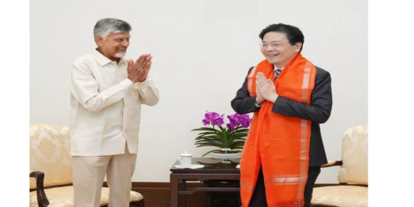 AP CM Naidu, Singapore PM discuss technology, infrastructure cooperation