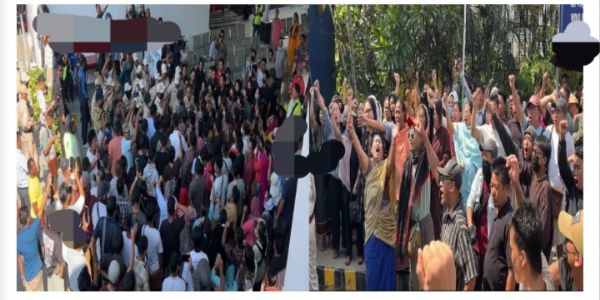 Protest at RIMS Escalates, Tear Gas Used to Disperse Demonstrators