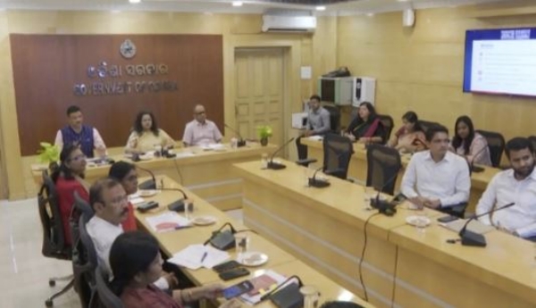Chief Secretary Anu Garg chairs the high-level meeting Chief Secretary Anu Garg chairs the high-level meeting