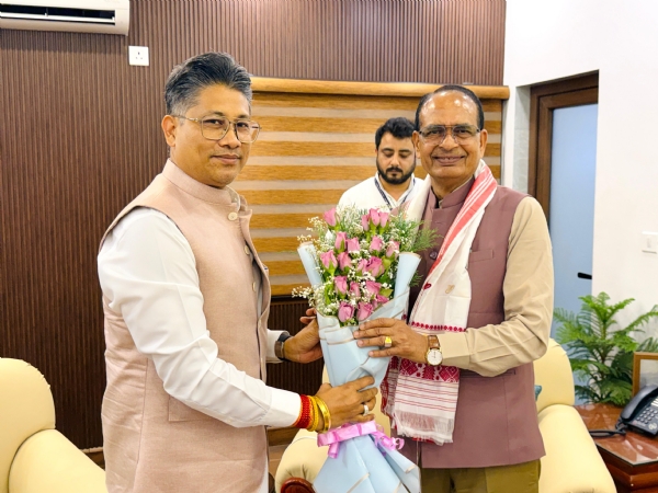 Assam Minister for Irrigation, Agriculture and Parliamentary Affairs Pijush Hazarika on Tuesday in a meetings with Union Union Agriculture Shivraj Singh Chouhan..