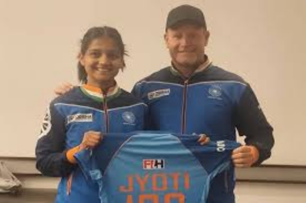 India Midfielder Jyoti Completes 100 International Appearances