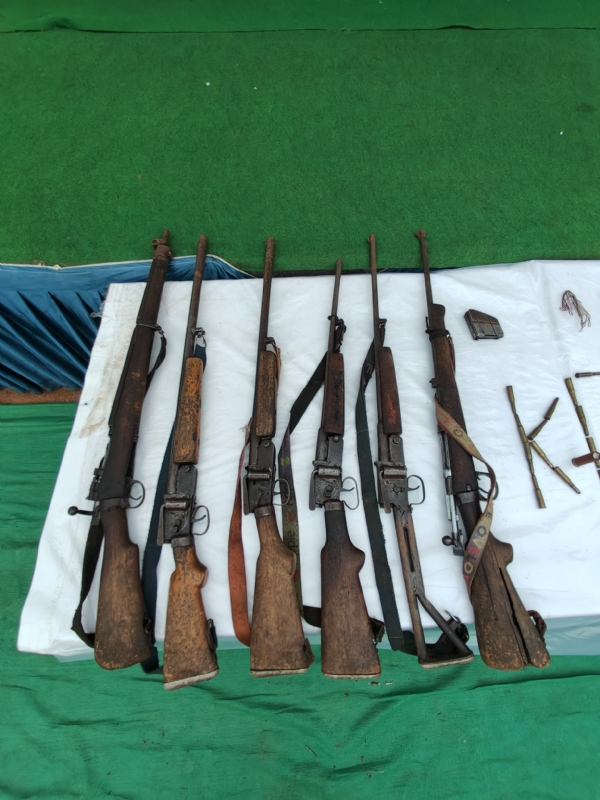 Kandhamal Police Recover Maoist Arms