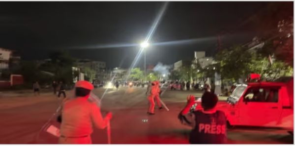 Protests Over Kuki Patients at RIMS Continue, Tear Gas Used to Disperse Crowd
