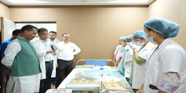 Health Minister Reviews GMCH Facilities, Calls for Service-Oriented Healthcare