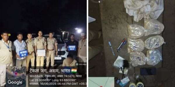 Morphine Worth ₹3 Crore Seized in Karbi Anglong, One Drug Trafficker Arrested