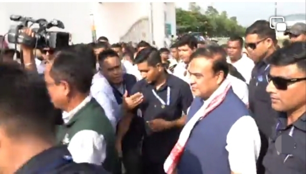 CM Sarma visiting the BJP Exhibition Marking 12 Years of Modi Govt in Guwahati. CM Sarma visiting the BJP Exhibition Marking 12 Years of Modi Govt in Guwahati.