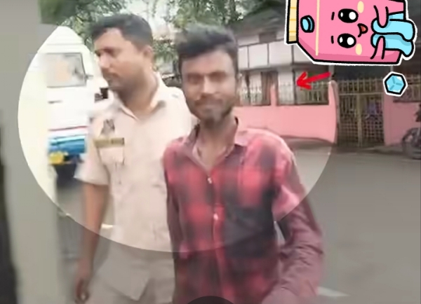 Image of the Man Arrested for Allegedly Dumping Beef in Temple Premises, Tension Grips Golakganj.