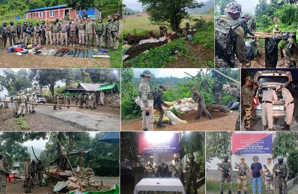 The images Shared by Manipur Police.