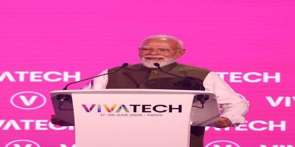 PM Modi Showcases India’s Technology Revolution at VivaTech 2026 in Paris