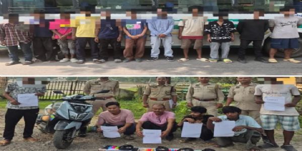 Anti Drugs Operation: 15 Held, 111 Grams of Heroin Seized in Guwahati