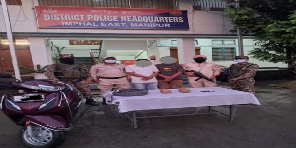 Four Arrested in Separate Operations; Extortionist and Drug Peddlers Nabbed in Manipur