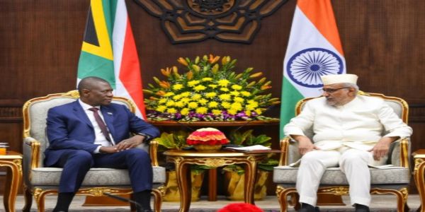 India, South Africa Reaffirm Commitment to Deepening Strategic and Economic Ties