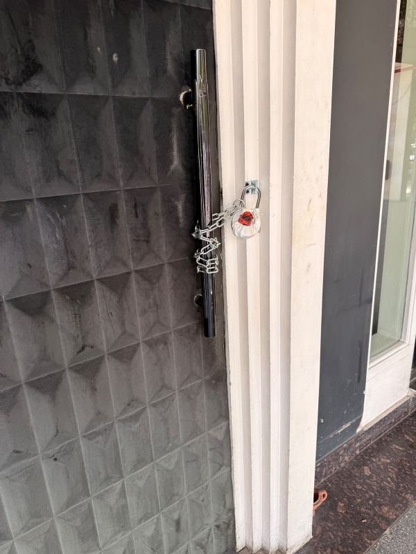 Sealed Sago Club Door
