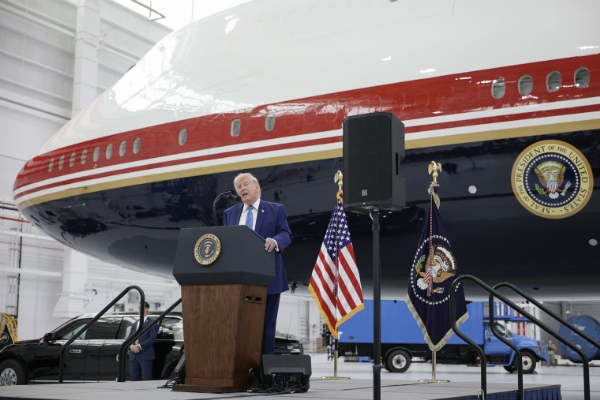 US President Donald Trump
