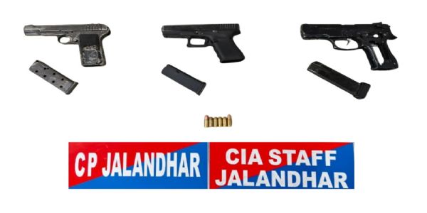 Jalandhar Police Bust Gang Linked to Foreign-Based Handlers, Four Arrested
