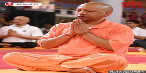 UP CM aggressively promotes Yoga as a skill in action