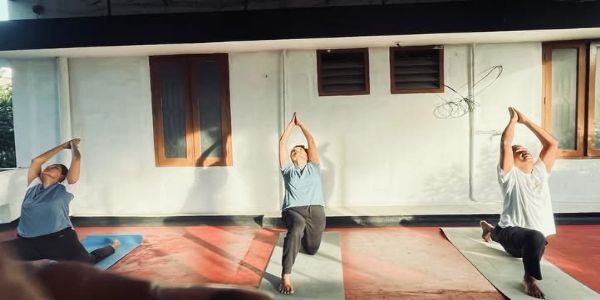 Natyaveda celebrates International Yoga day ,emphasies on harmony of dance and wellness