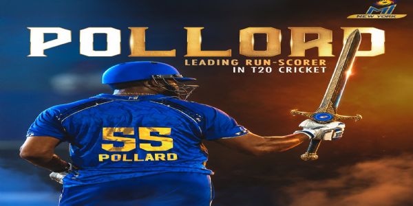 Kieron Pollard Becomes Highest Run-Scorer in T20 Cricket History