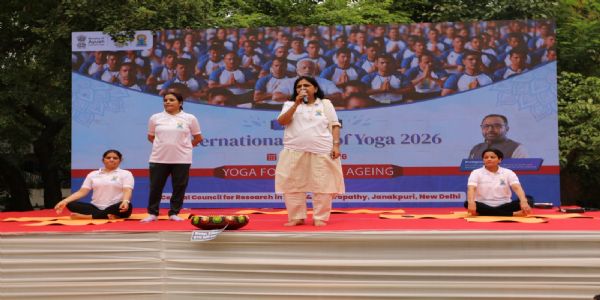 Over 15,000 People Participate in CCRYN's Nationwide International Day of Yoga Programmes