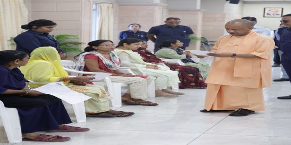 Janata Darshan: Free land from encroachers, act tough on land-grabbers, says CM Yogi