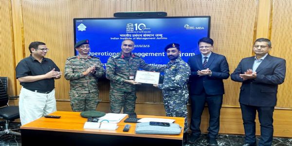 DGR, Sponsored Professional Management Course Concludes at IIM Jammu