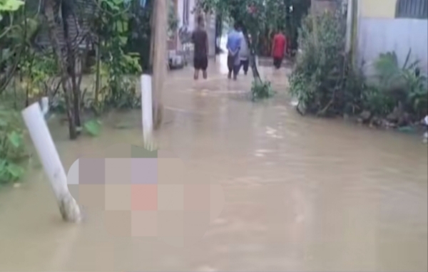 Image of the Flood Situation in Jonai.