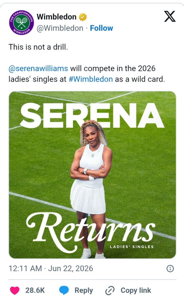 Source -x @wimbledon