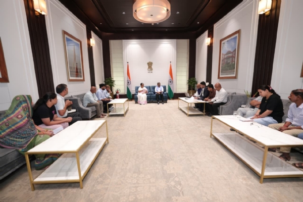Delhi Chief Minister Rekha Gupta meets the affected families in Malviya Nagar and Saidulajab.