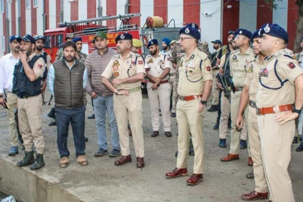 DGP Prabhat Reviews Security Arrangements At Nunwan Base Camp Ahead Of Amarnath Yatra