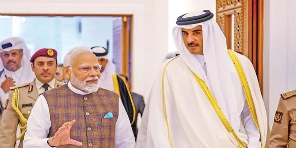 Qatar Emir Calls PM Modi to Condole Death of 12 Indians in Ras Laffan Blast