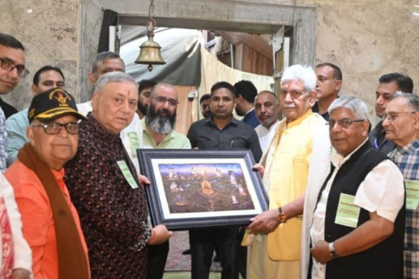LG Attends Rudra Abhishek Ceremony On The Auspicious Occasion Of Shivacharya Abhinavgupta Jayanti And Nirjala Ekadashi