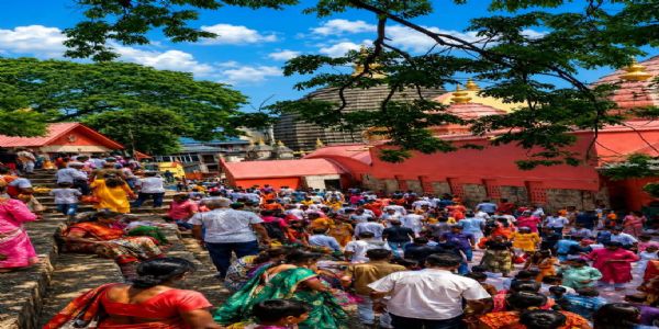 Nilachal Hills Witness Spiritual Fervour as Ambubachi Mela Nears Conclusion