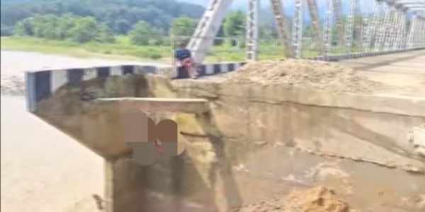 Bridge Partially Collapses Into River, Connectivity Severely Affected
