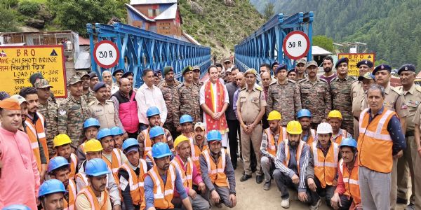 Bro Constructs 140-Ft Bailey Bridge at Chishoti, Restoring Vital Connectivity to Machail