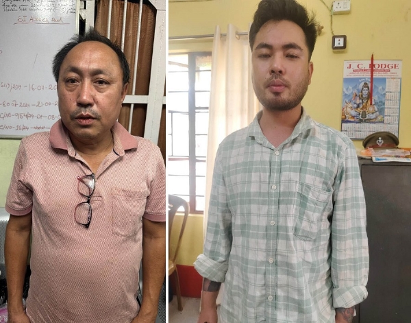 Image of the Two Arrested Fake Doctors in Overnight Operation in Silchar.