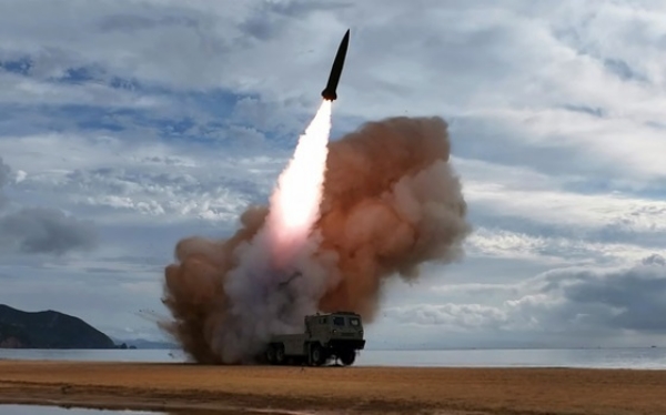 North Korea tests a new multiple rocket launcher and other weapons.