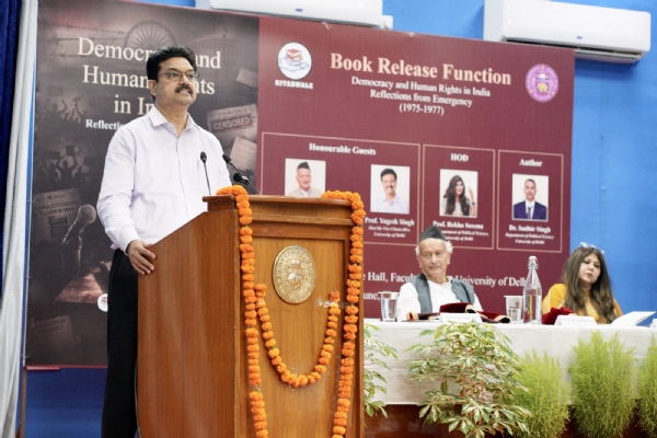 University of Delhi Vice-Chancellor Professor Yogesh Singh
