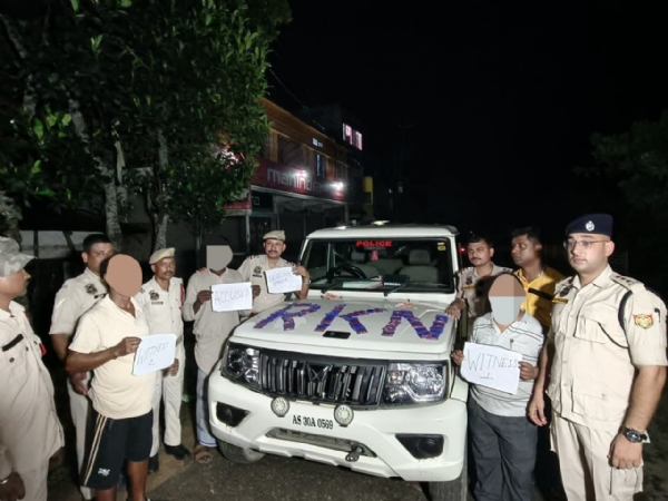 Image of the Sribhumi Police Seizure of Yaba Tablets Worth ₹2.4 Crore and One Arrest in Anti-Drug Operation.