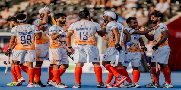 India Rout Arch-Rivals Pakistan 7-1 in FIH Pro League Clash, Hardik Singh Named Player of the Match