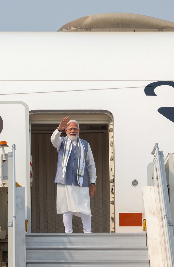 PM Modi Departs for Seychelles on Three-Day State Visit